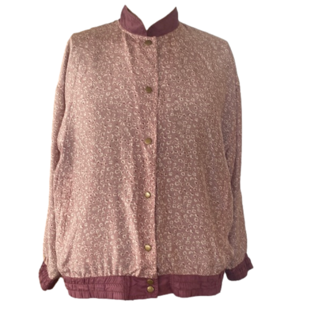 Vintage silk exchange jacket